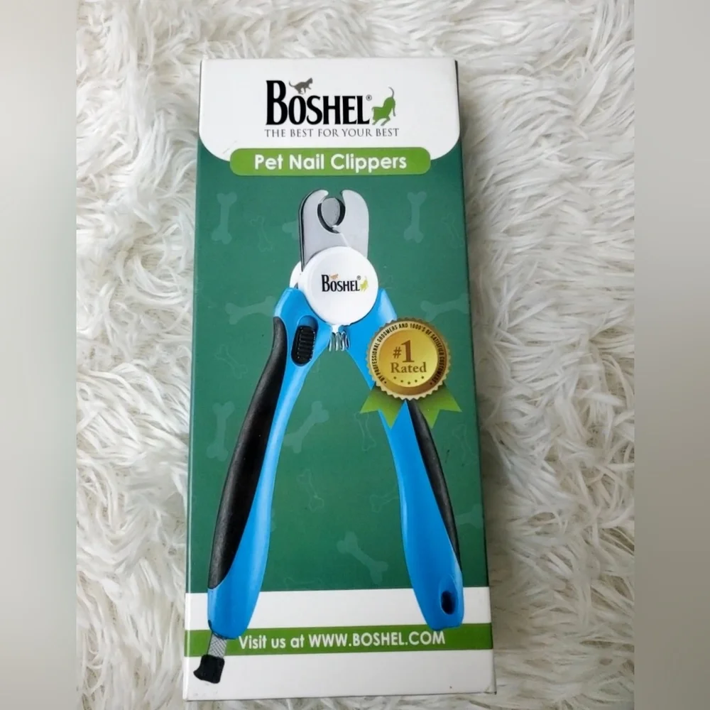 Boshel Large Dog Nail Clippers With Nail File And Safety Guard